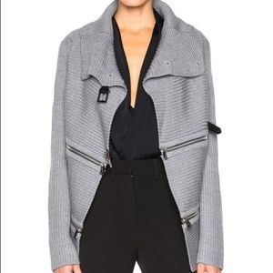 Barbara Bui Black Tricot Knit Cardigan Jacket